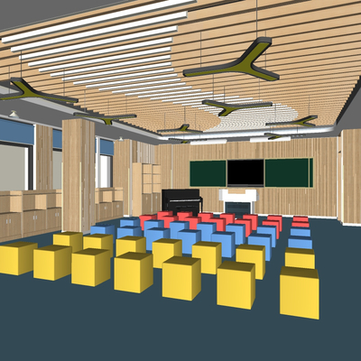 Modern Music Classroom