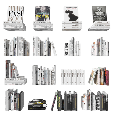 Modern decoration book ornaments