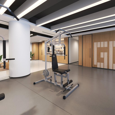 Modern Fitness Room