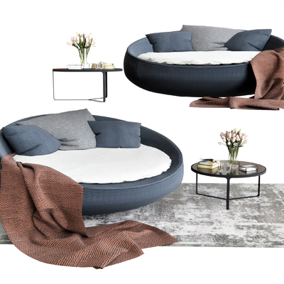 Nordic Round Casual Sofa