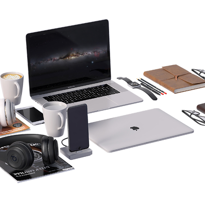 Modern Laptop Office Supplies