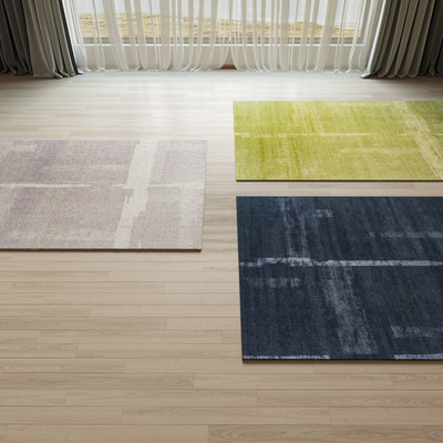 Minotti modern square fabric carpet