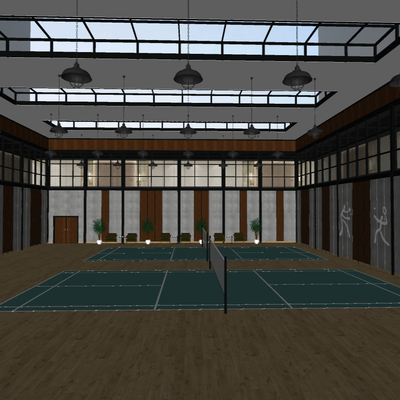 Modern Tennis Hall