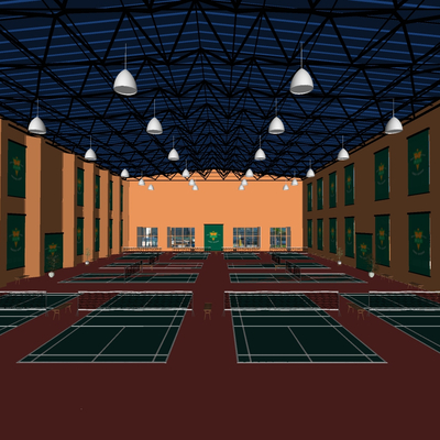 Modern Tennis Hall