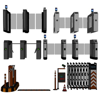 Modern people line gate machine electric door