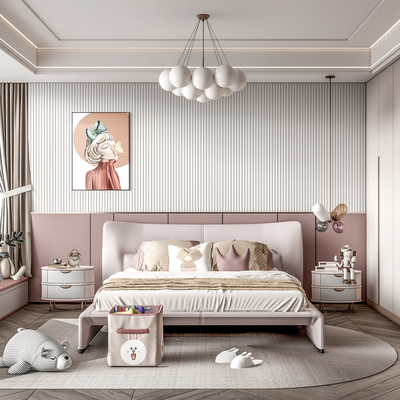 Molteni & C Modern Girls kids Bedroom