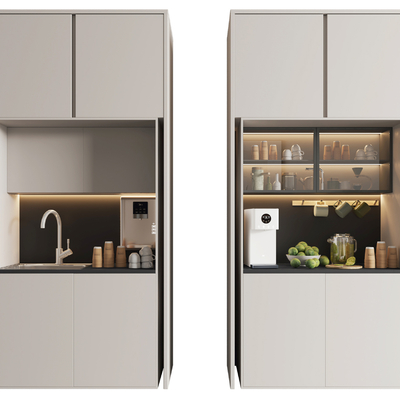 Modern Cabinet Tea Cabinet