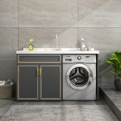 Nordic Laundry Cabinet