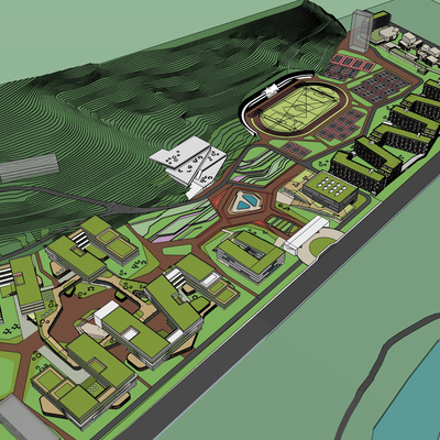 A Bird's-eye View of Modern Culture and Education Mountain Middle School