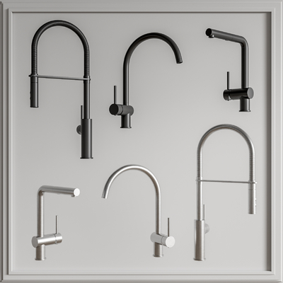 Modern stainless steel faucet