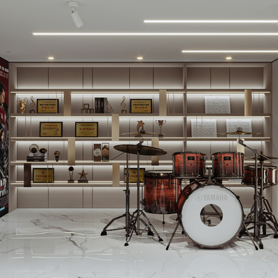 Modern Music Room