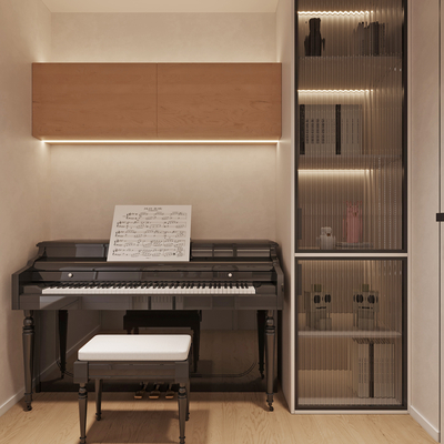 Modern Piano Room