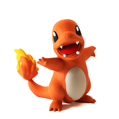 Modern Pokémon Small Fire Dragon Toy