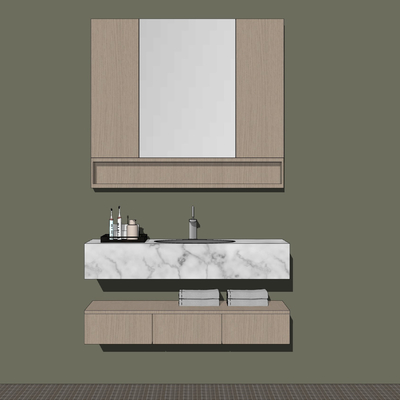 Nordic Bathroom Cabinet