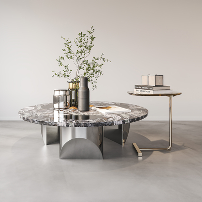 Minotti modern marble coffee table