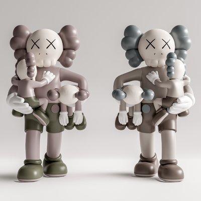 Modern KAWS Art Toy Sculpture