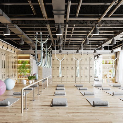 Modern Gym Yoga Studio