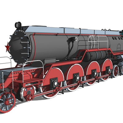 modern steam locomotive