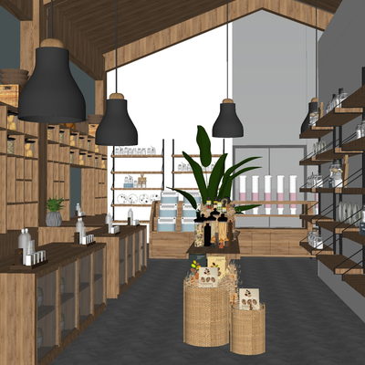 Modern specialty retail store