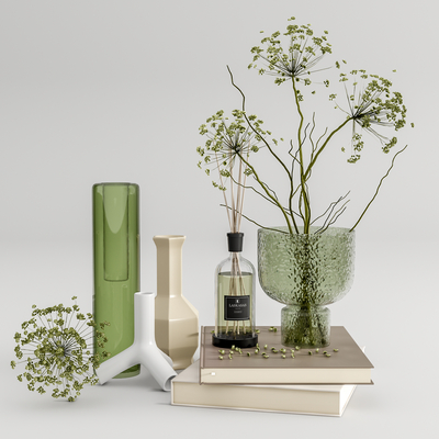 Modern Vase Book Fragrance Ornaments