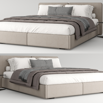 Poliform modern double bed