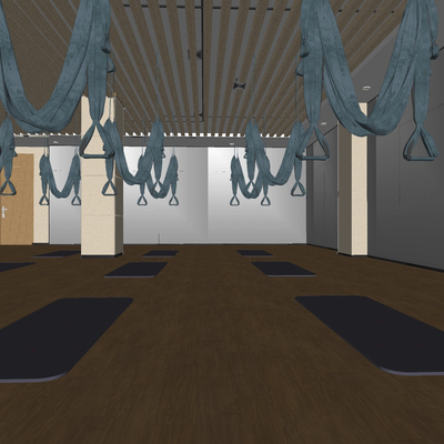 Modern Gym Yoga Studio