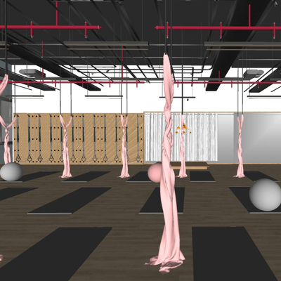 Modern Gym Yoga Studio