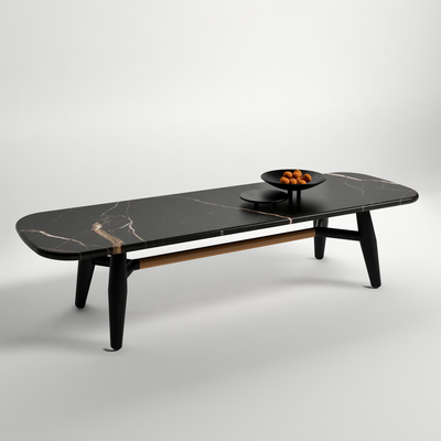 Poliform modern marble dining table