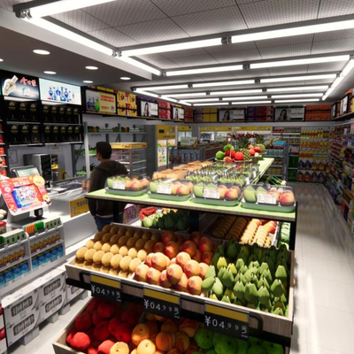 Modern Supermarket Convenience Store