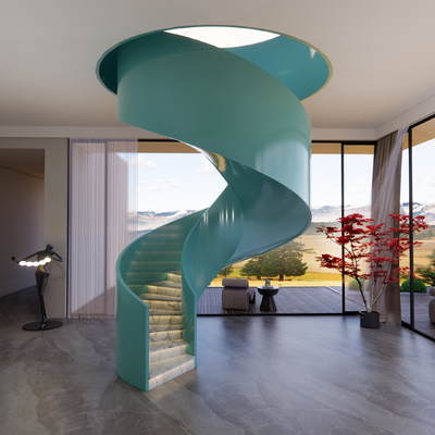 Modern Villa Staircase