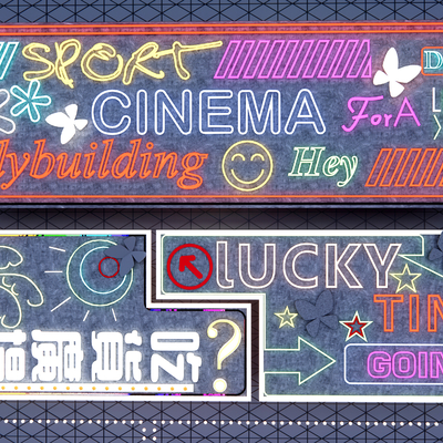 Modern Neon Lights