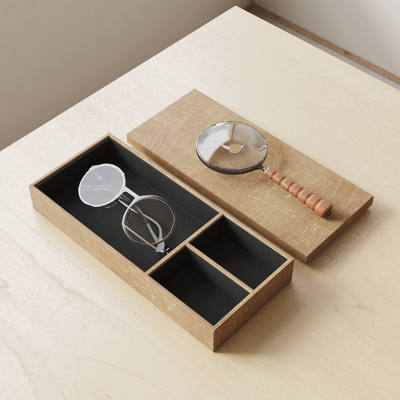 Modern Magnifier Glasses Box