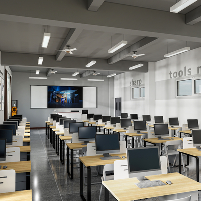 Modern Computer Classroom