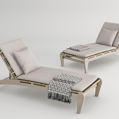 Modern outdoor lounge chair