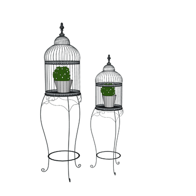 Jane European Bird Cage Ornaments