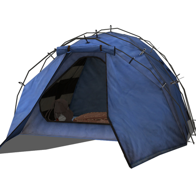 Modern camping tent