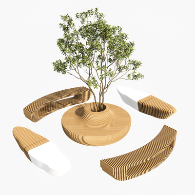 modern public outdoor chair