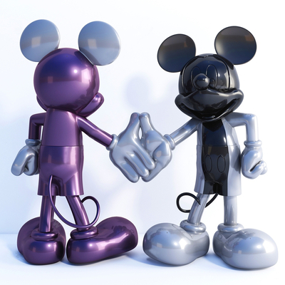 Modern Art Toy Mickey Mouse Doll