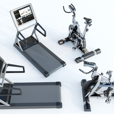 Modern treadmill power bicycle