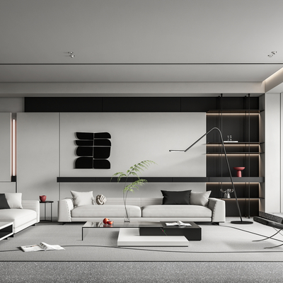 Minotti modern living room