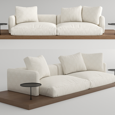 B & B Italia Wabi-sabi Style Double Sofa