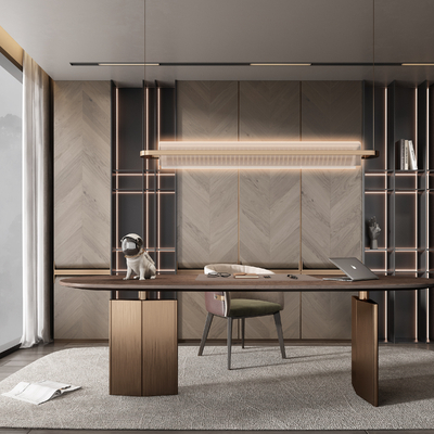 Minotti modern study