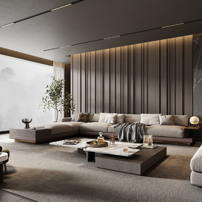 Minotti modern living room