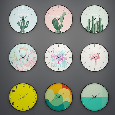 Nordic wall clock