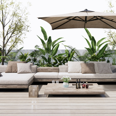 Modern outdoor leisure Sectional Sofa