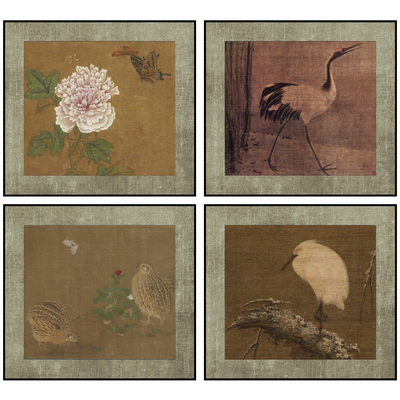 Neo-Chinese Style do old brocade decorative painting