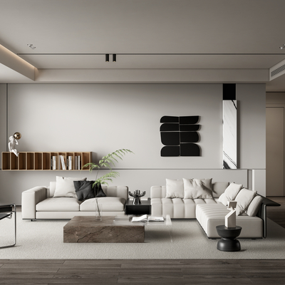 Minotti modern living room