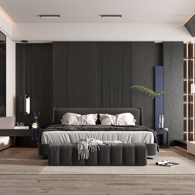 Minotti modern bedroom master room