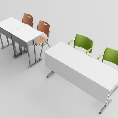 modern desks and chairs