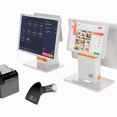 Cash register scanning machine